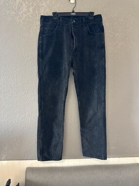 [189] Rustler Black Washed Straight Jeans
